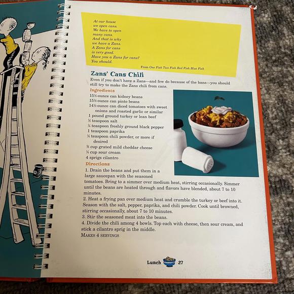 Dr Seuss Green Eggs and Ham Cookbook (Hardcover) - Picture 2 of 3